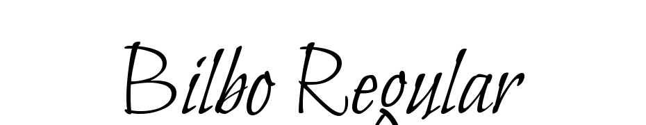 Bilbo Regular Font Download Free